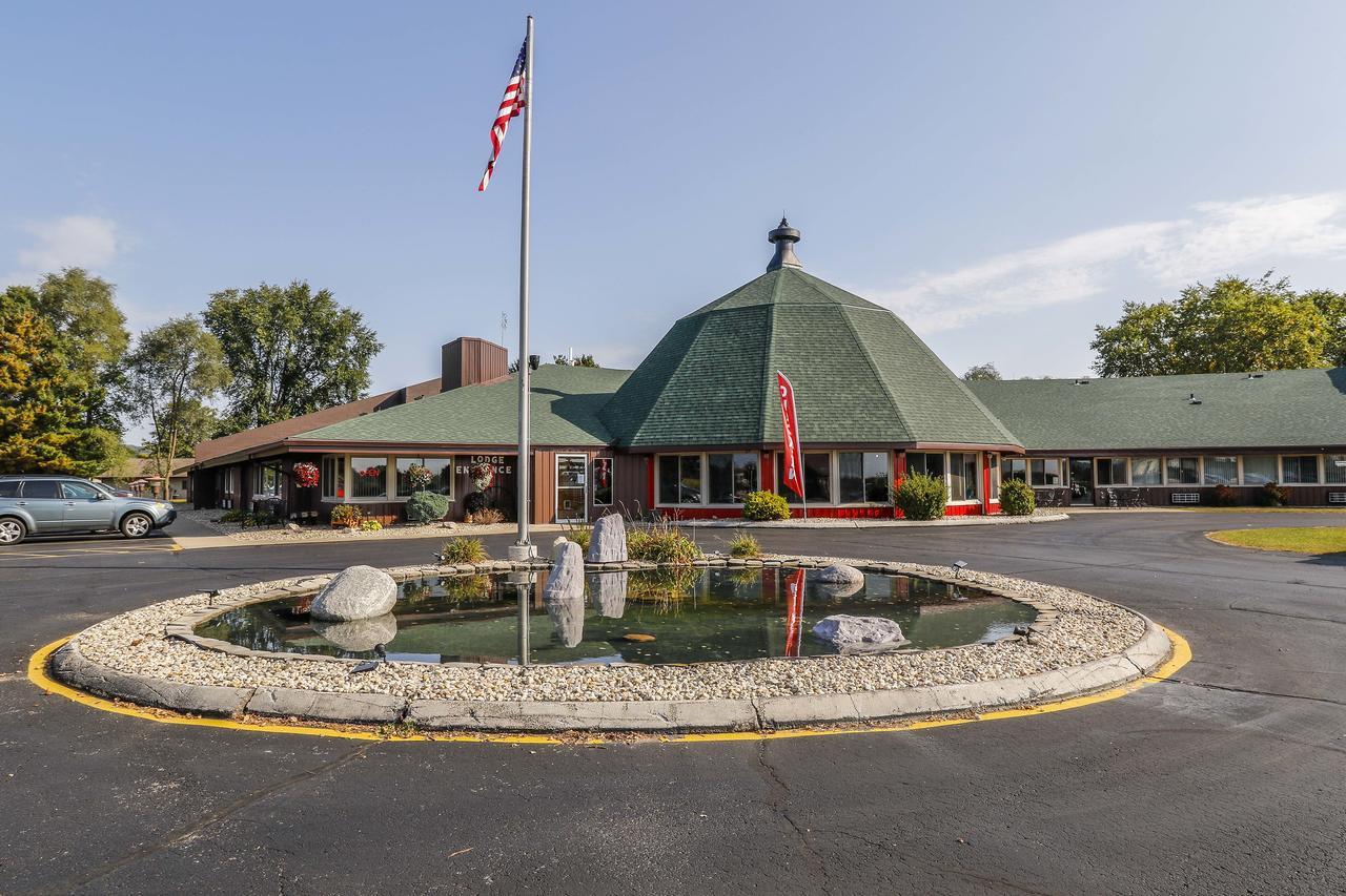 Round Barn Lodge Spring Green Buitenkant foto