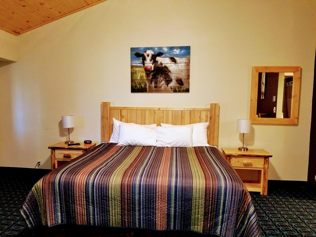 Round Barn Lodge Spring Green Buitenkant foto